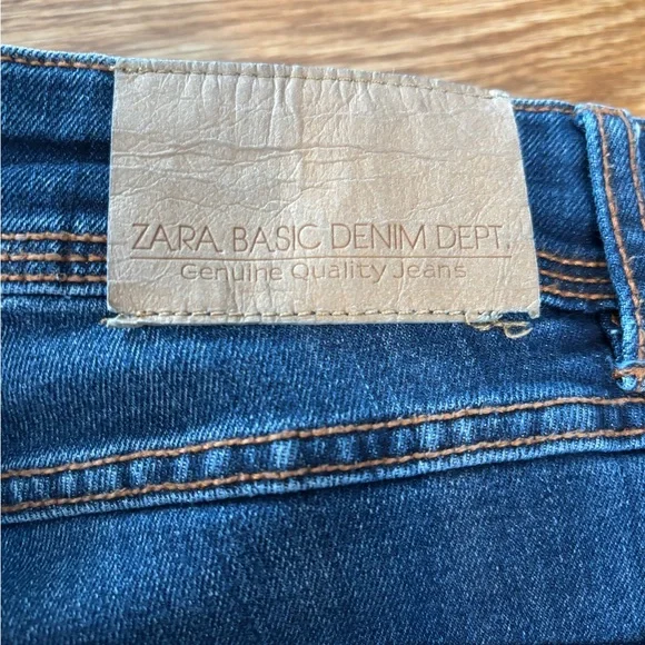 Zara Dark Blue Skinny Jeans - Picture 4 of 8